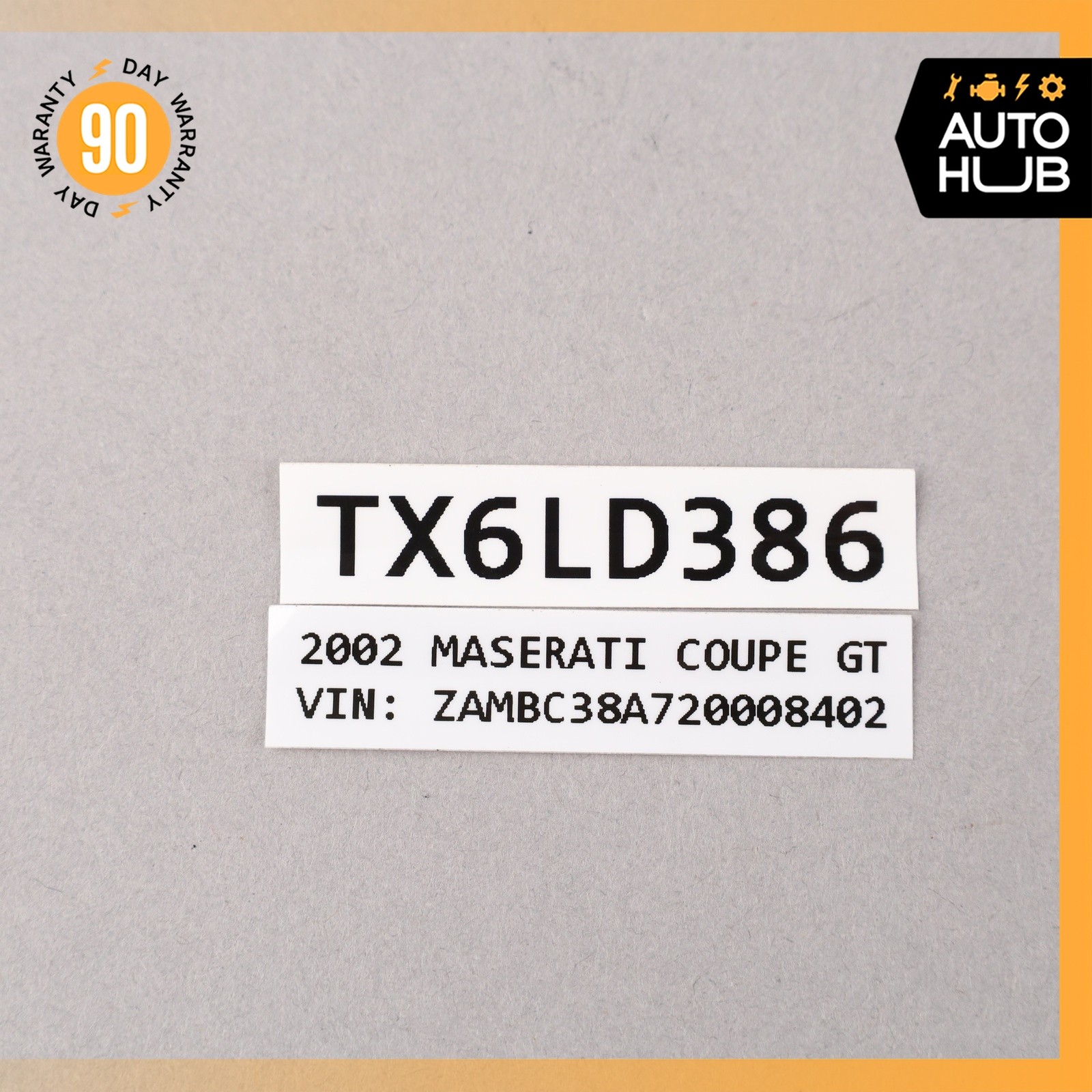 Maserati 4200 GT Coupe Transmission hydraulic accumulator