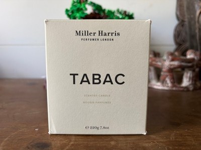 Miller Harris Tabac Perfumed Candle 220 g 7.8 oz | Feuilles de Tabac