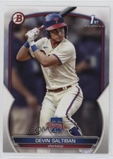 2023 Bowman Draft Devin Saltiban #BD-2 0s2w