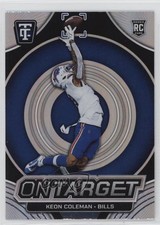 2024 Panini Totally Certified On Target Mirror Keon Coleman #7 05gv