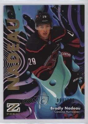 2024-25 Skybox Metal Universe Z-Force Rave /399 Bradly Nadeau #30 tm7