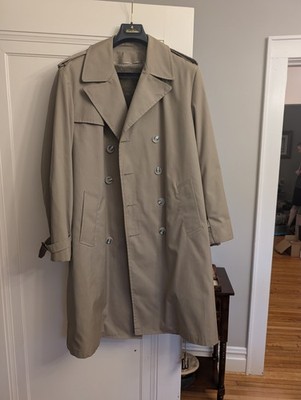 Clipper Mist Men's Trench Coat - 40R