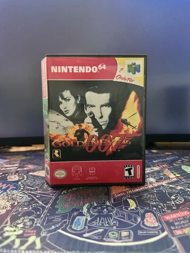 007 Goldeneye N64 In Reproduction Case