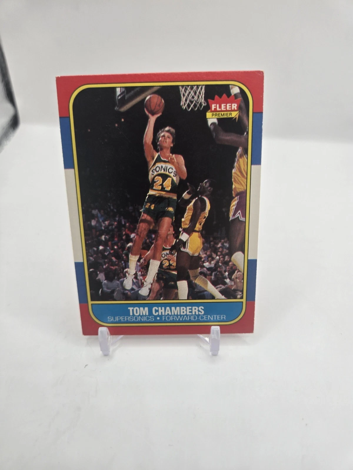 Tom Chambers  1986-87 Fleer - SONICS #15