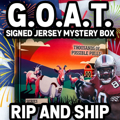 eBay Live Exclusive America 250 G.O.A.T. Signed Jersey Mystery Box