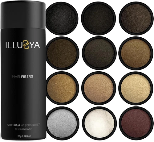 - Fibre per Capelli, Hair Fibers, Polvere per Capelli Fatto Di Cotone, Soluzione