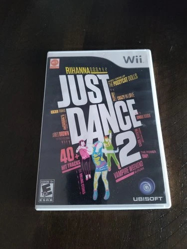 Just Dance 2 (Nintendo Wii, 2010) Complete with Case, Disc & Manual