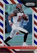 2018 Panini Prizm Prizms Red White and Blue #16 O.J. Howard - FB