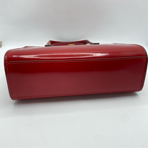 Tory Burch Blake Mini Tote Lipstick Red 164018 - Picture 8 of 13