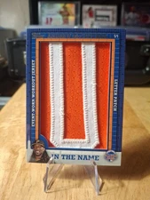 2014 Andrew Mccuthen All Star Game Event Worn Warm Up Letter Patch True 1/1