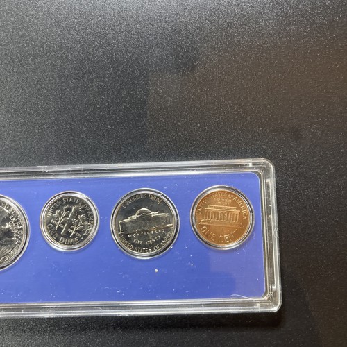 1967 US Special Mint Set SMS 5 Coins with 40% Silver Kennedy Half Dollar and Box - Picture 13 of 21