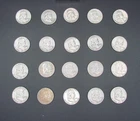 $10 FACE 90% SILVER FRANKLIN HALF DOLLARS 20 COINS 1 ROLL NO RESERVE AUCTION NR