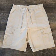 NWT VTG 90s Levi's SilverTab Khaki Baggy Cargo Shorts Mens Medium Skater Grung