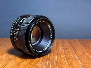 Yashica ML 50mm f/1.7 lens C/Y Mount - Good Condition - Fully Working - Fungus