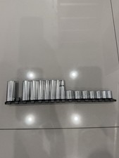 Craftsman Socket Set 15 Pc 38 Drive Sae 6 Point Shallow And Deep Usa
