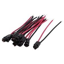 Car Dashboard Light T5 Socket Wiring Harness Connectors 10pcs