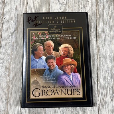 Back When We Were Grownups DVD 2004 Gold Crown Collector's Edition Blythe Danner