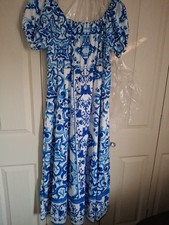 Lightweight Summer Dress Women 16/18 Mama Mia Inspired
