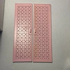 Vintage 1985 Barbie A-Frame Dream House Pink Set 2 Doors Lattice Replacement