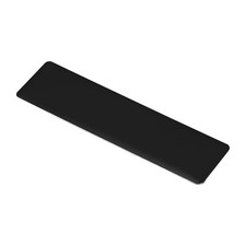 3"x1"x0.04" Metal Name Plate, 20pcs for Custom Laser Printing, Black