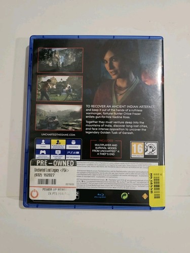 Uncharted: The Lost Legacy Sony PlayStation 4 PEGI EU 16 - Picture 2 of 2
