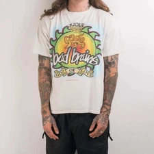 Reprint 1995 Bad Brains God Of Love T-Shirt 100% cotton tee vtg S-5XL