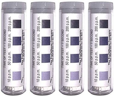 400 Precise Bleach Test Strips - Easy Use Sanitizer Solution for Restaurants