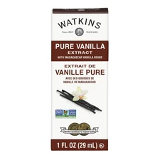 Watkins Pure Vanilla Extract 1 Fl Oz Made with Madagascar Beans Non GMO Glute...