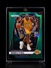 2024-25 Panini Prizm - Legends Shaquille O'Neal #290 Green Prizm