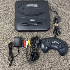 Sega Genesis Model 2 Console System Bundle Cords & Controller Tested