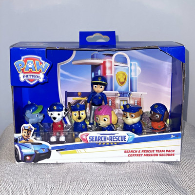 Spin Master PAW Patrol 7pc Figure Set Ryder Chase Marshall Skye Rubble Boxed