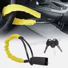 Car Steering Wheel Lock to Seat Belt Anti-Theft Handbag Lock Device Adjustable