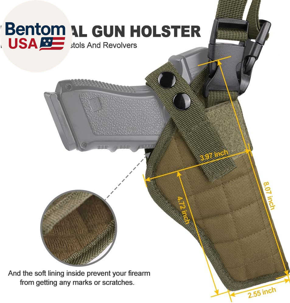 Twod Concealed Carry Shoulder Holster Nylon Cross Harness Vertical Shoulder Hols