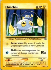 Team Aqua's Chinchou Common Team Magma vs Team Aqua 49/95 MP on eBay