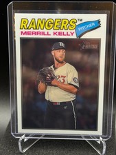 Merrill Kelly 2026 Topps Heritage Chrome Base #316 - Texas Rangers