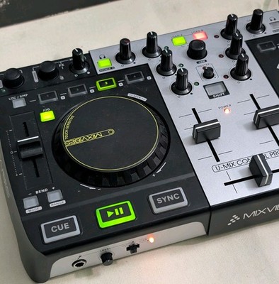 Mix VIBES HQ Audio Inte DJ Controller Mix Control Pro2 für VirtualDJ Serato usw