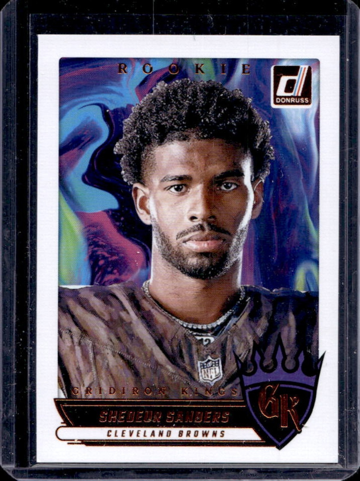 2025 Donruss Shedeur Sanders Rookie Gridiron Kings RC #RGK-SSS Browns
