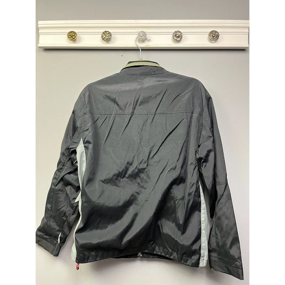 Chaqueta USA Cycling Masters Mundial Cremallera Completa Mujer Pequeña Autoridad Portuaria Negra Nylon Foto 2 de 4