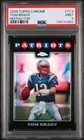 2008 TOPPS CHROME REFRACTOR #TC3 TOM BRADY PSA 9