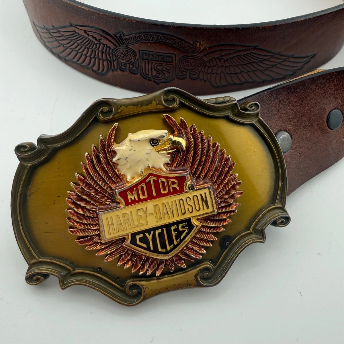 Harley-Davidson with Vintage Belts for Men for sale | eBay