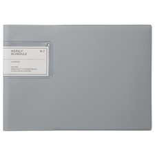 Laconic Planner, 2025, March Start, B6, Weekly, Name Pocket, Gray 2, LLM11-220GY