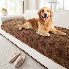 Waterproof Couch Cover for Dogs Washable,Fuzzy Pet Couch Covers for Sofa,Thic...