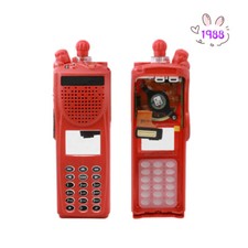 Red Repair Replacement Housing Case For XTS3000 Model 3 Radio With Speaker