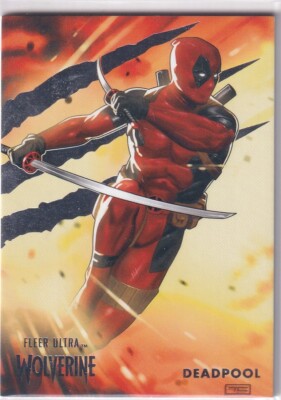 Fleer Ultra Marvel Wolverine 2022 No. 26 Deadpool