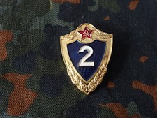 (A53-23) Russland CCCP UDSSR Milit&auml;r- Abzeichen verdienter Soldat Stufe "2"