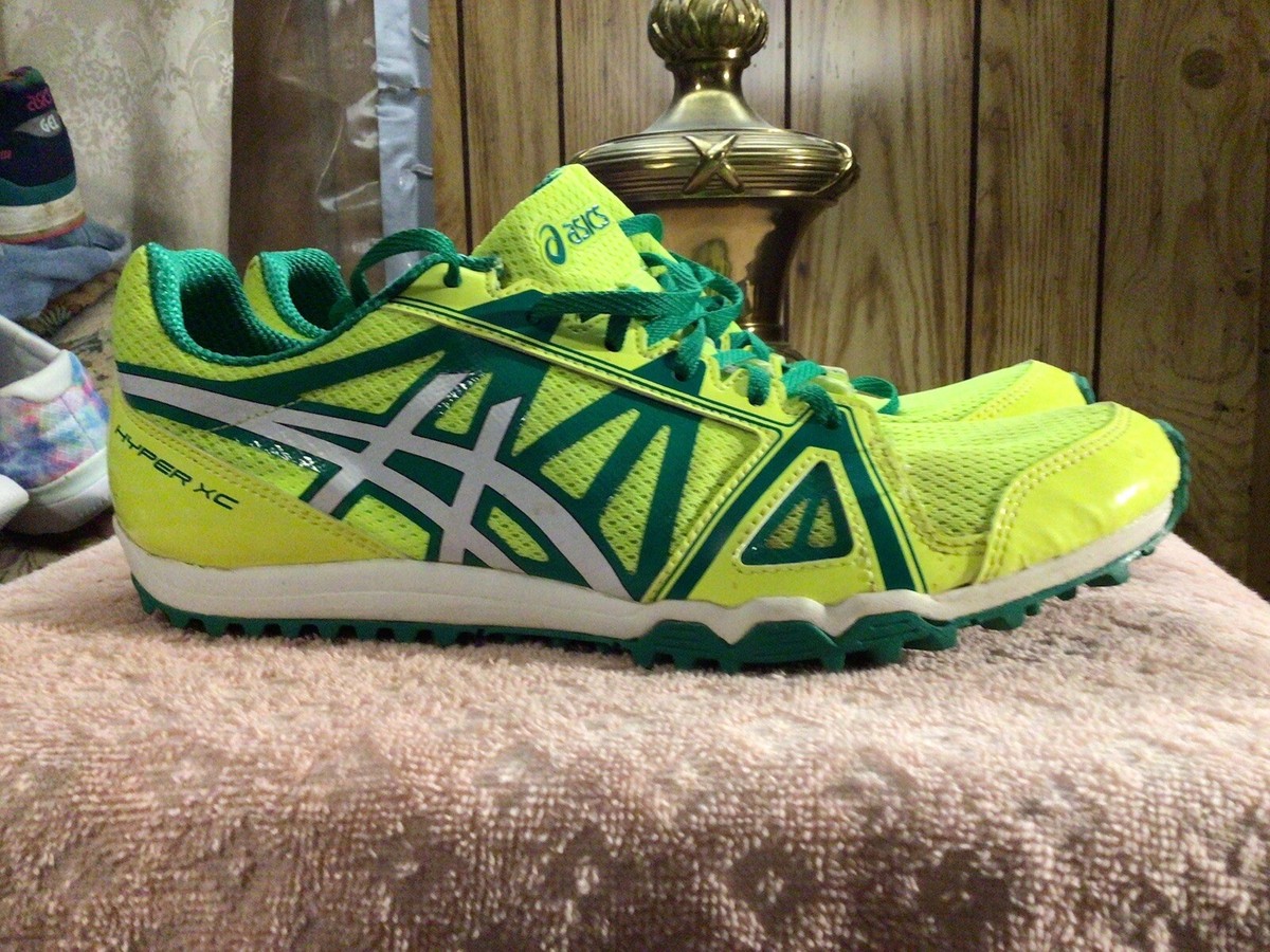 Mens ASICS Hyper XC Cross Country Spikes Running Size