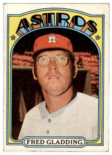 Topps Fred Gladding Baseball 1972 Season Sports Trading Cards & Accessories