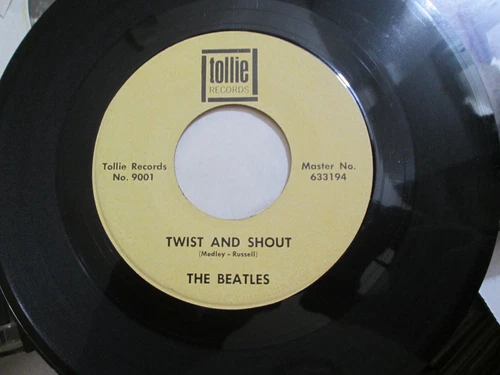 THE BEATLES Twist And Shout 1964 ORIGINAL TOLLIE 45 SOLID CONSERVATIVE VG+ GLOSS