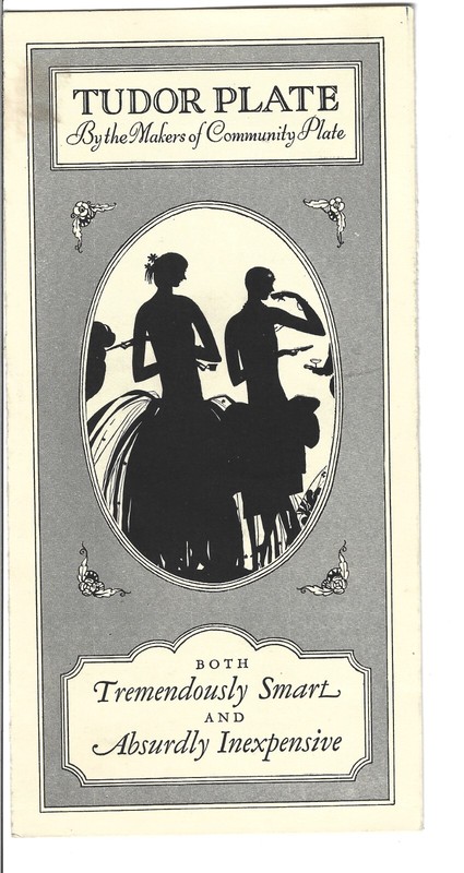Oneida Tudor Plate Flatware Sales Brochure