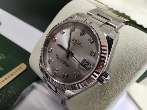 Rolex Datejust 178274 - 31 mm, Diamond hour markers. - Picture 3 of 11
